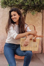 Charger l'image dans la galerie, Les paniers Milano en jonc avec pochon