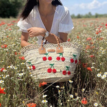 Charger l'image dans la galerie, Panier Cerise en palme