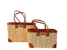 Load image into Gallery viewer, Céline basket with small handle, rush
