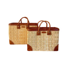 Load image into Gallery viewer, Céline basket with small handle, rush
